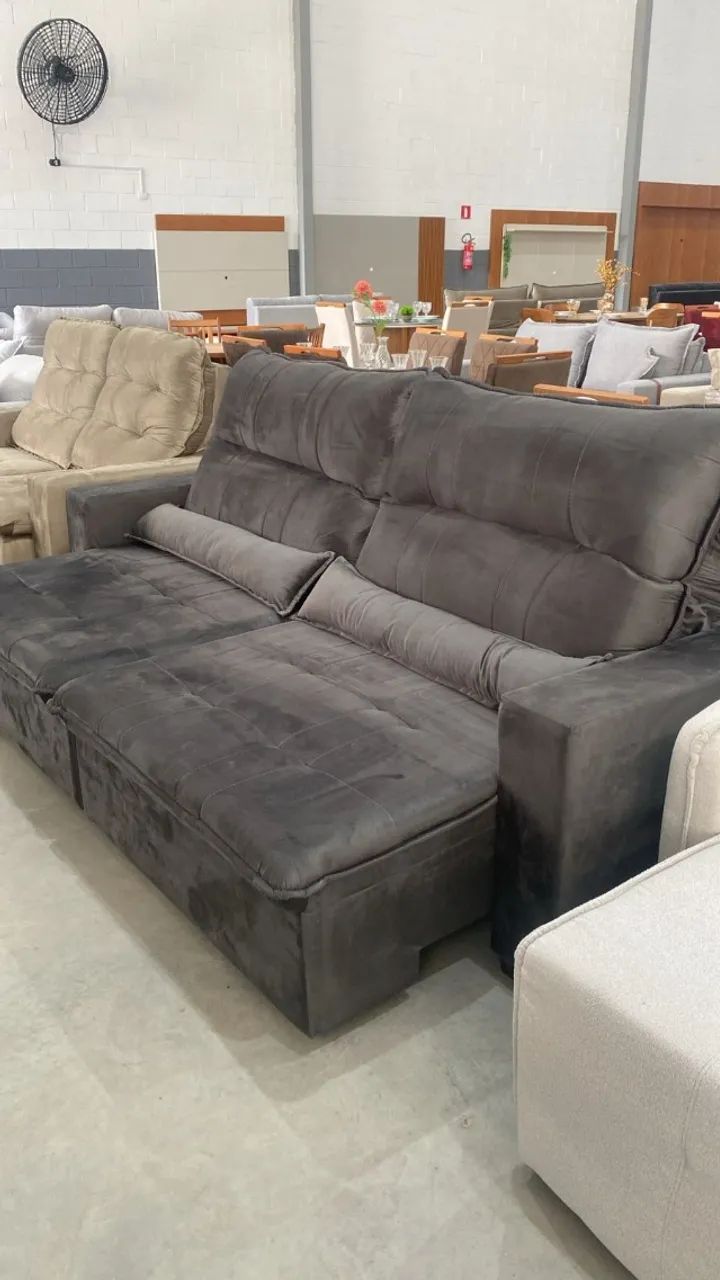 ULTIMA UNIDADE SOFA RETRATIL E RECLINAVEL