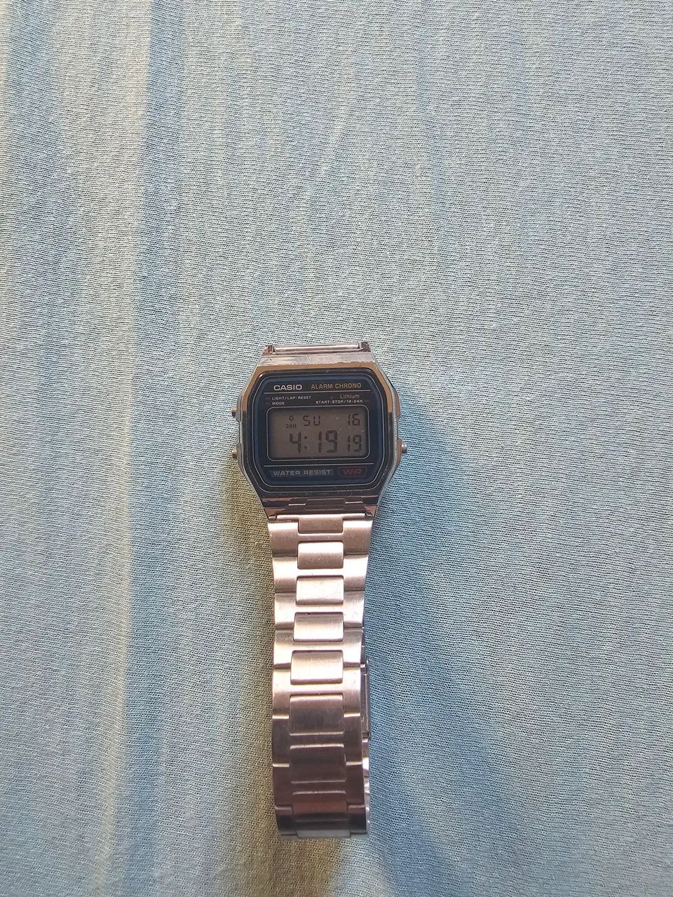 ? RELÓGIO CASIO DIGITAL RETRÔ PRATA ? ESTILO CLÁSSICO