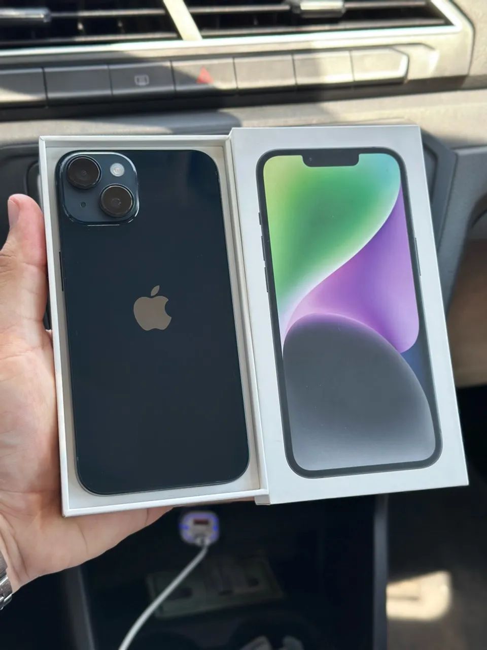 iPhone 14 256gb com nota fiscal, caixa e todo original! - Foto 2