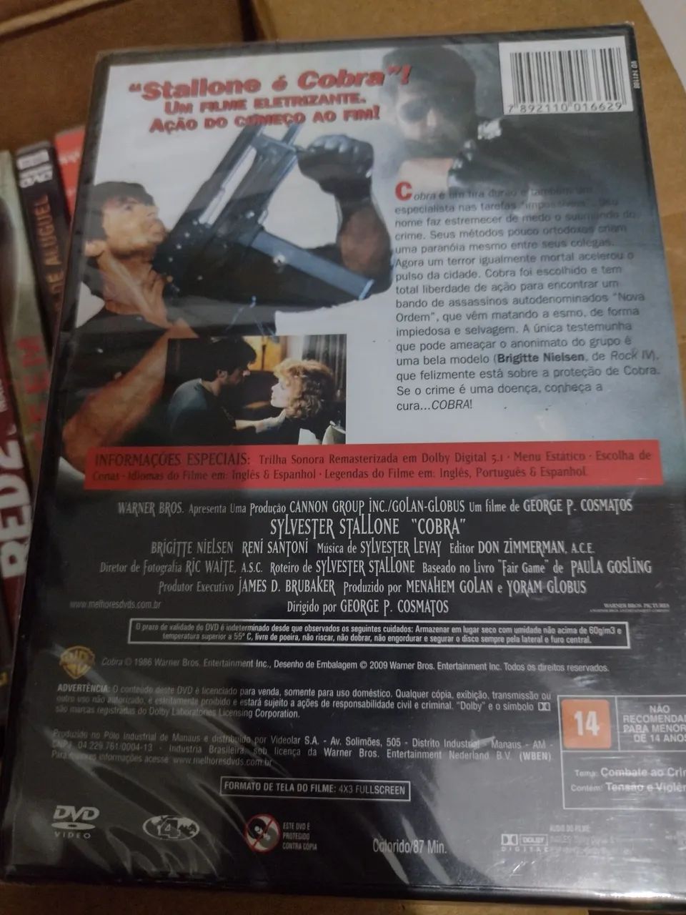Dvd Stallone Cobra  - Foto 2