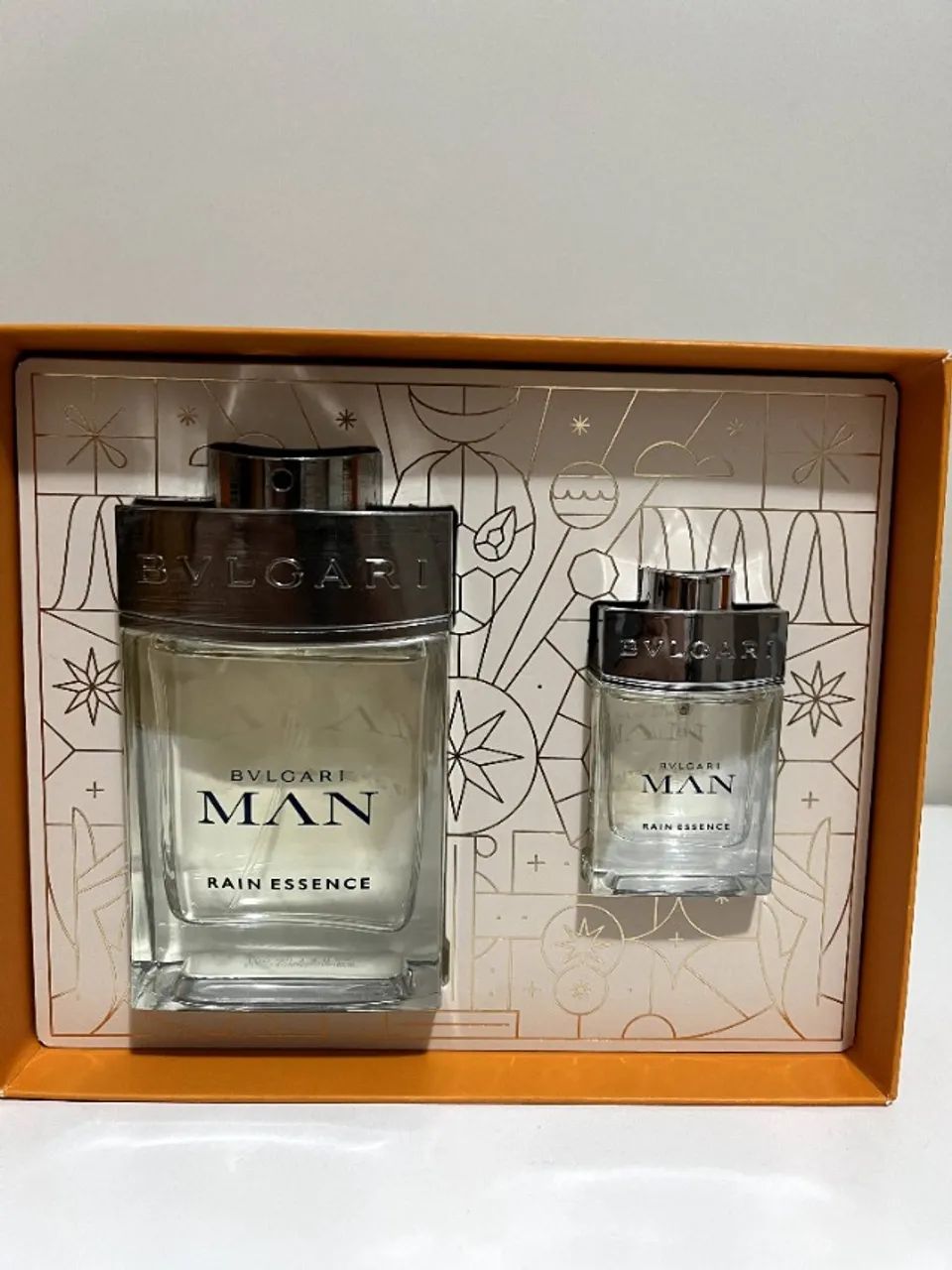 Kit Bvlgari Man Rain Essence 100ml + miniatura 15ml - Foto 2