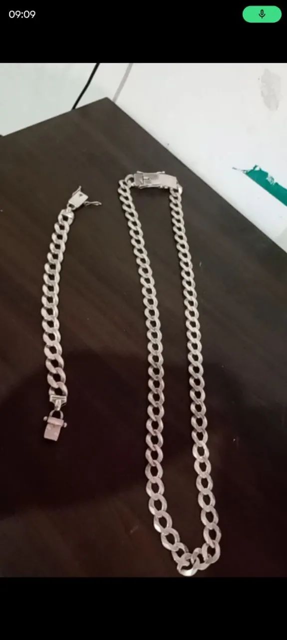 Cordão de prata