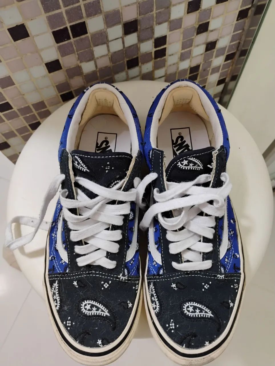 Tênis vans Azul e preto Stars - 41 - Foto 3