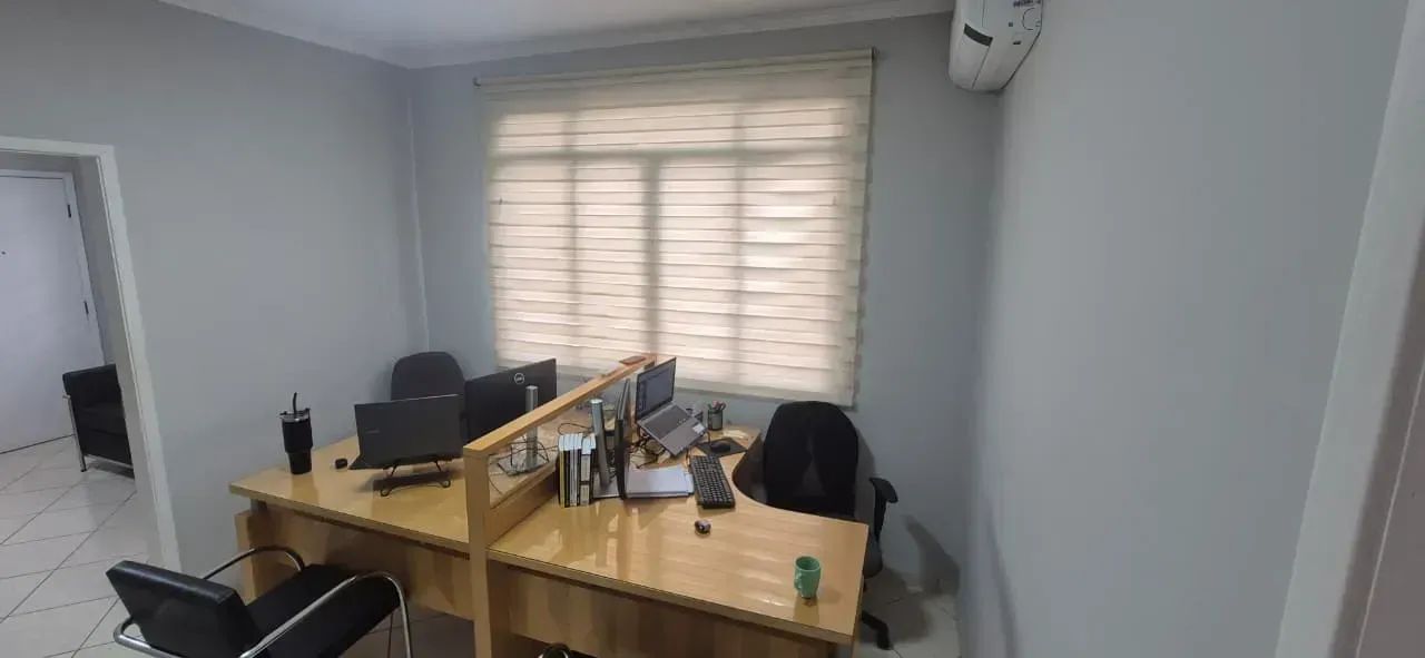 Conjunto Comercial com 2 amplas salas MOBILIADAS COM AR CONDICIONADO, banheiro privativo - Foto 3