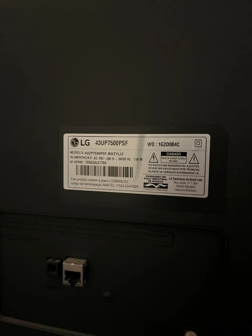 TV Smart LG 43 polegadas 4K - Foto 2