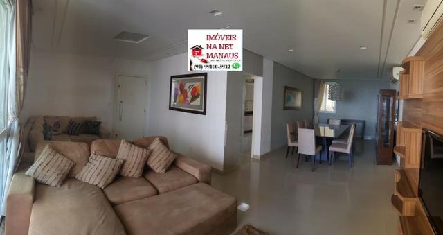 Villa Lobos 2 suítes 100% mobiliado mega suíte master (andar alto linda vista para o rio) - Foto 3
