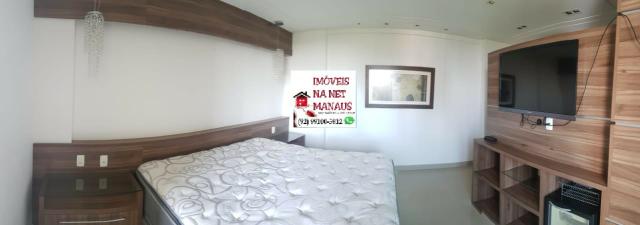 Villa Lobos 2 suítes 100% mobiliado mega suíte master (andar alto linda vista para o rio) - Foto 13