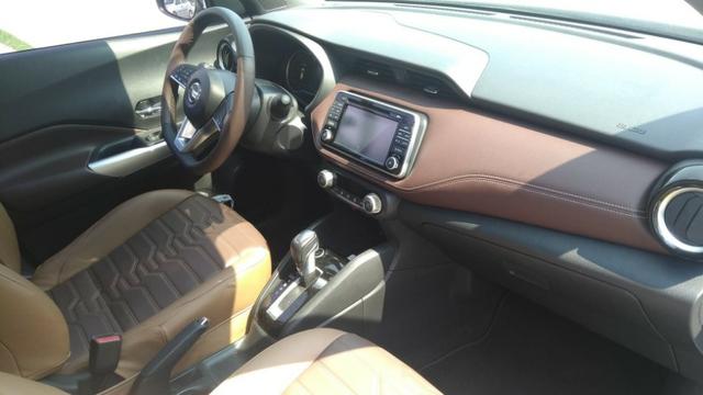 Nissan Kicks 16/17 branco perolizado 1.6 SL.CVT Flex 32000 km - Foto 4