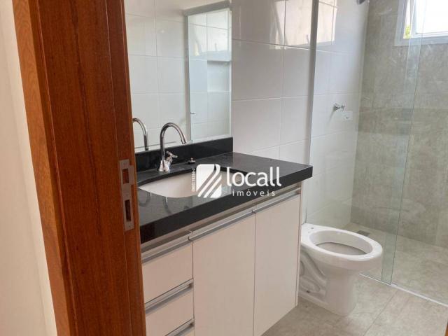 Apartamento com 1 dormitório para alugar, 55 m² por r$ 1.300/mês - vila são pedro - são jo - Foto 4