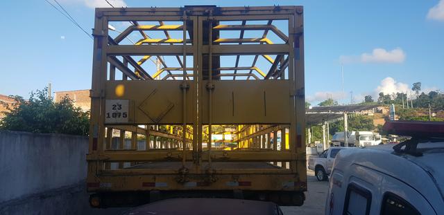 Carreta gas gaiola lastro de chapa - Foto 4