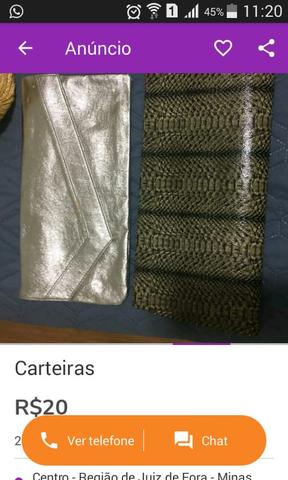 Carteiras femininas