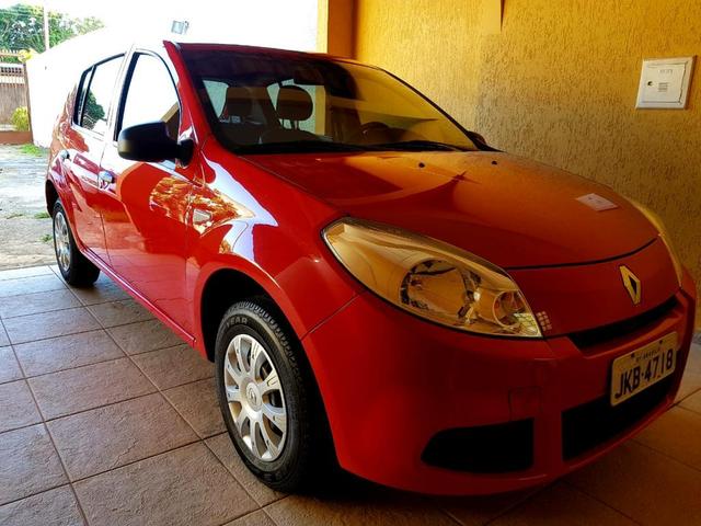 Sandero 1.0 como novo aceito propostas - Foto 5
