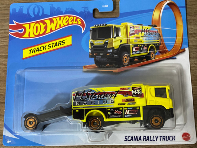 hot wheels scania