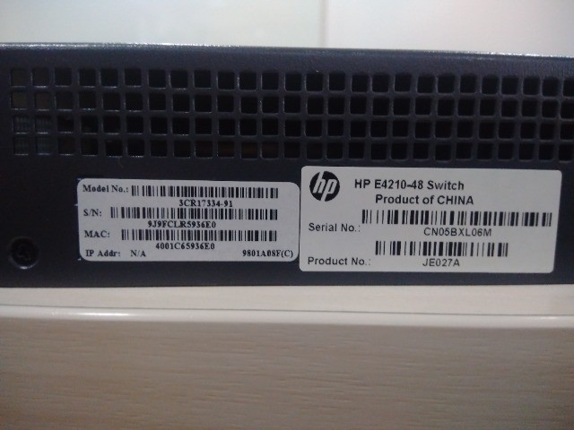 Switch 3com 4210 52 Portas 3cr17334 91 Gerenciável - Foto 3