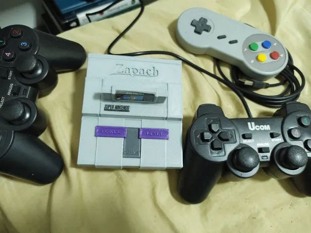 Video game retro 20 mil jogos 2 controles com fio - Zapach