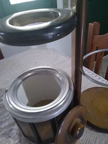 Porta Cuia e Térmica - de Madeira  - Foto 4