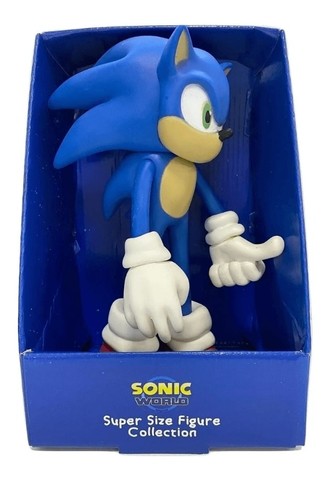 Boneco Sonic Articulado Grande Brinquedo Caixa Collection Lançamento Action  Figure 16cm - WIN Colecionáveis