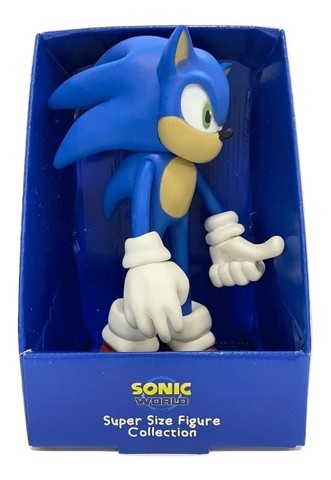 Boneco Sonic Articulado Grande Brinquedo - Super Size Figure