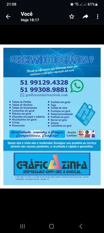 Gráfica Rápida Off-set e  Digital 