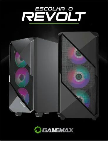 Gabinete Gamer Gamemax Revolt,…