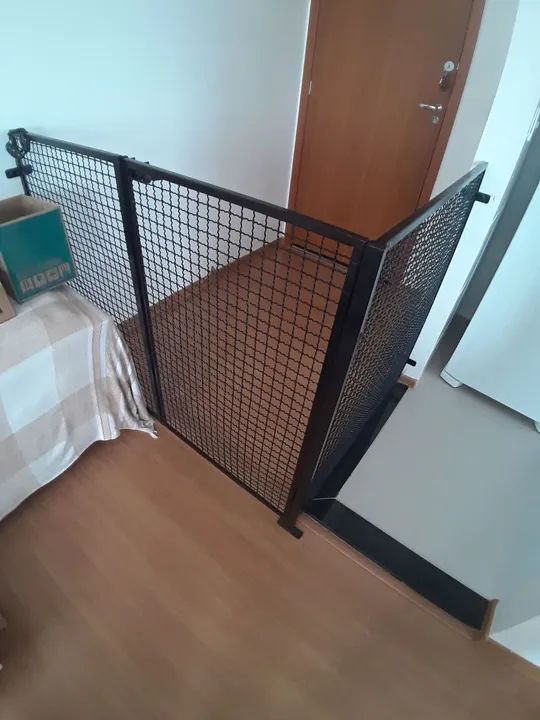 Grade de Metalon Telada Alumínio para pet cercadinho