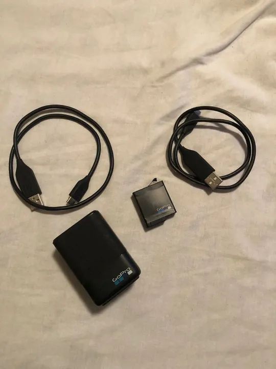 Carregador de bateria duplo GoPro Hero 5/6/7 Black ORIGINAL