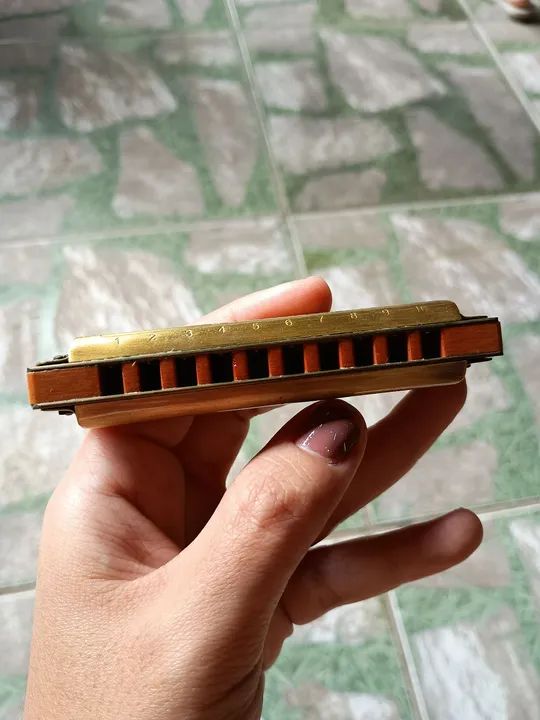 Gaita Harmônica Hering Vintage Harp 1923 - Foto 3