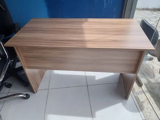 Mesa para escritorio wood com 02 gavetas  - Foto 5