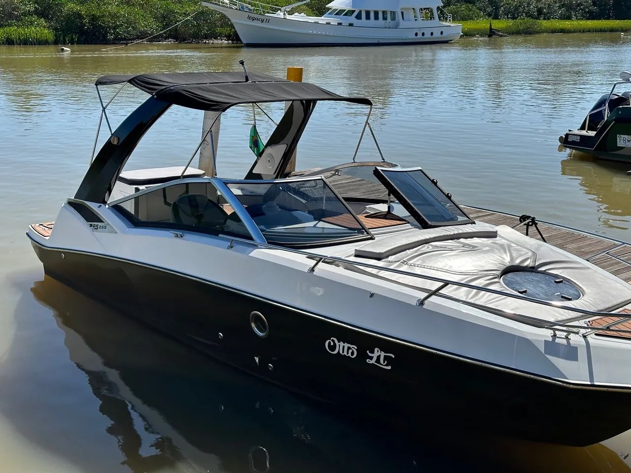 Lancha FS element 265 2020 gabinada completa  - Foto 4