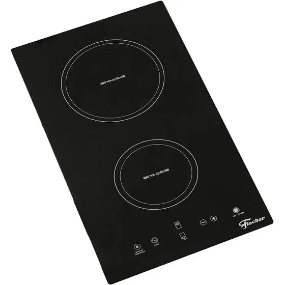 Cooktop Fischer 2 Queimadores Indução Mesa Vitrocerâmica 220V