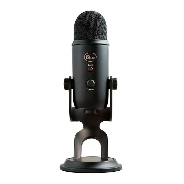 Microfone Blue Yeti Blakout Condensador