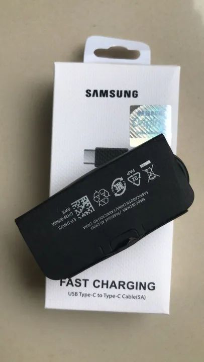 Cabo Tipo-C Samsung Turbo Fast (Duplo) Novo - Garantia - Foto 5