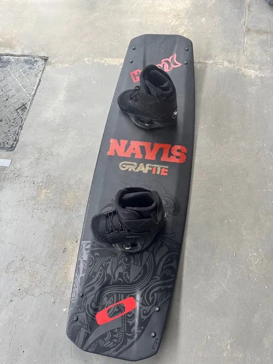 Wakeboard NAVIS Prancha e Botas - Foto 2