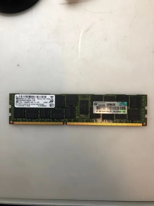 Memória Smart 16GB PC3L-10600R-09-11-E2 HP - Foto 3