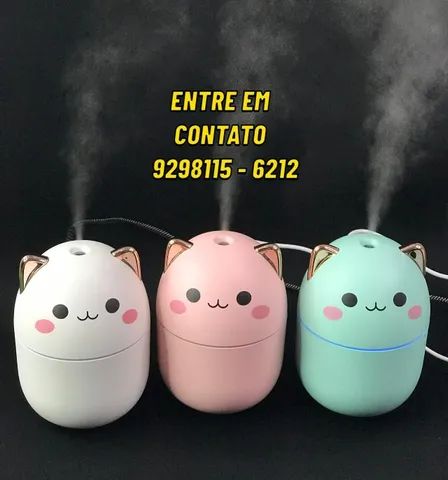 Umidificador de Ambientes de Gatinho 250ml-Entregamos 9h ás 23h - Foto 4