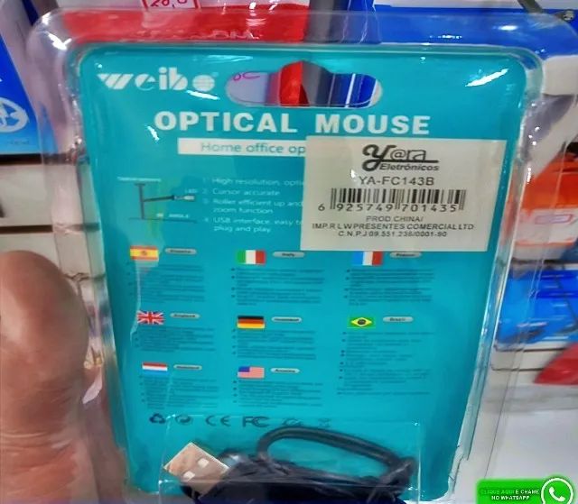 Mouse usb 1200 Dpis  - Foto 2