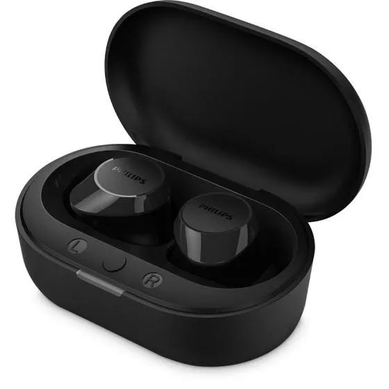 Fone de Ouvido Philips TWS TAT1209BK - Bluetooth, Som Imersivo e Microfone - Loja Coimbra  - Foto 2