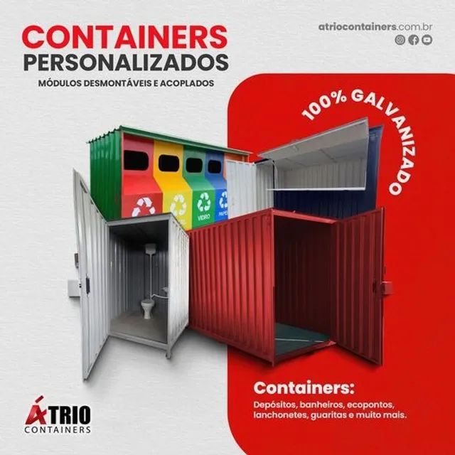 Containers para Obra e Construção 