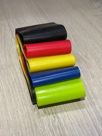 Bola Pilates 65cm + Mini Band faixa Elástica  - Foto 3