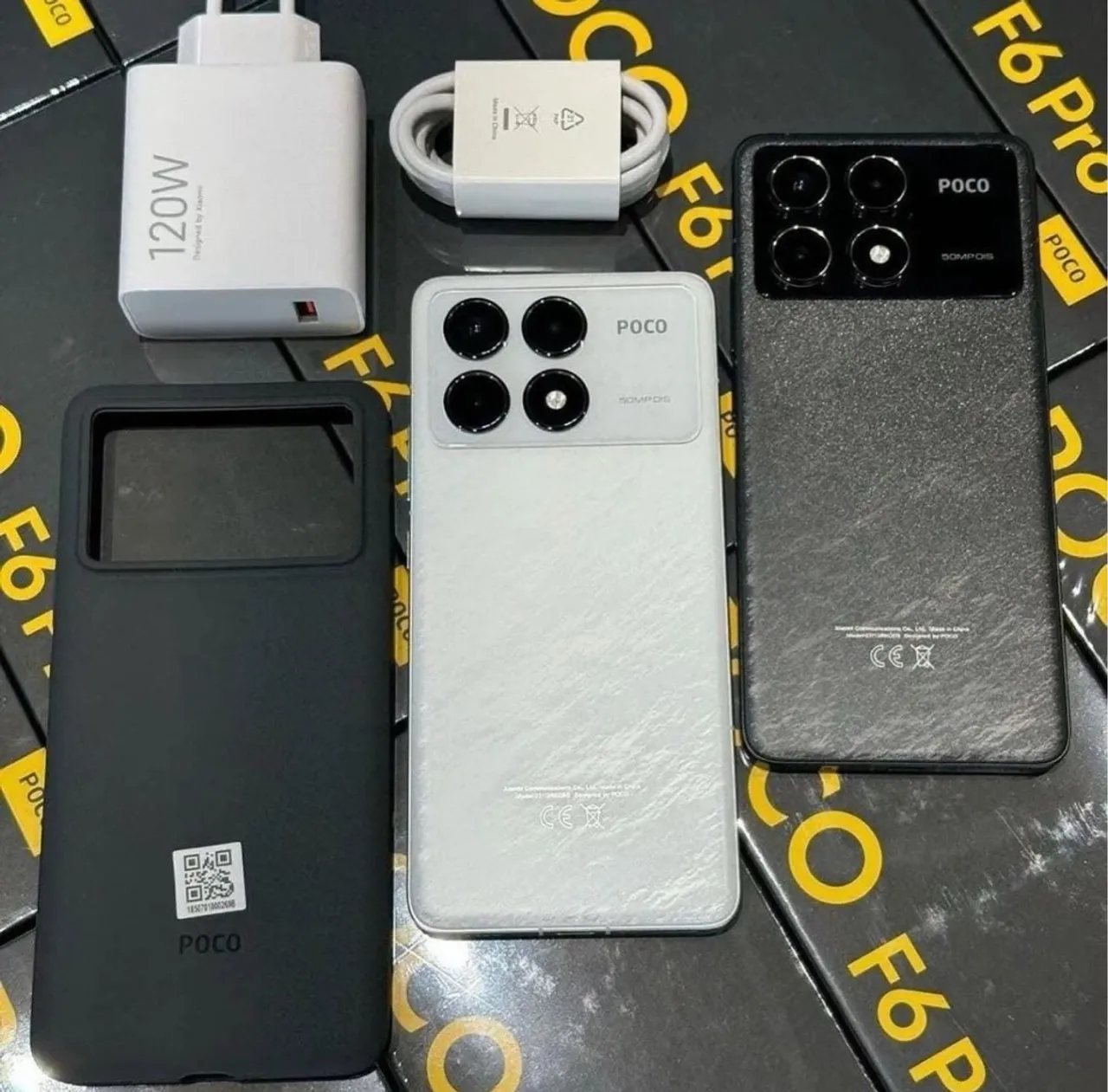 Poco F6 Pro 5g - White e Black Pronta Entrega