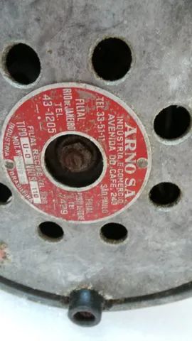 Base de liquidificador antigo arno super anos 60 sem funcionar!! - Foto 5
