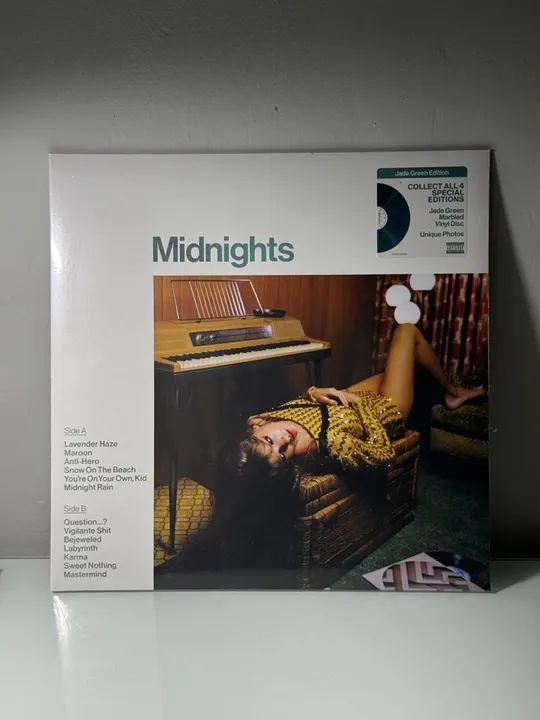 Midnights - Taylor Swift - Vinil Jade Green (Importado)