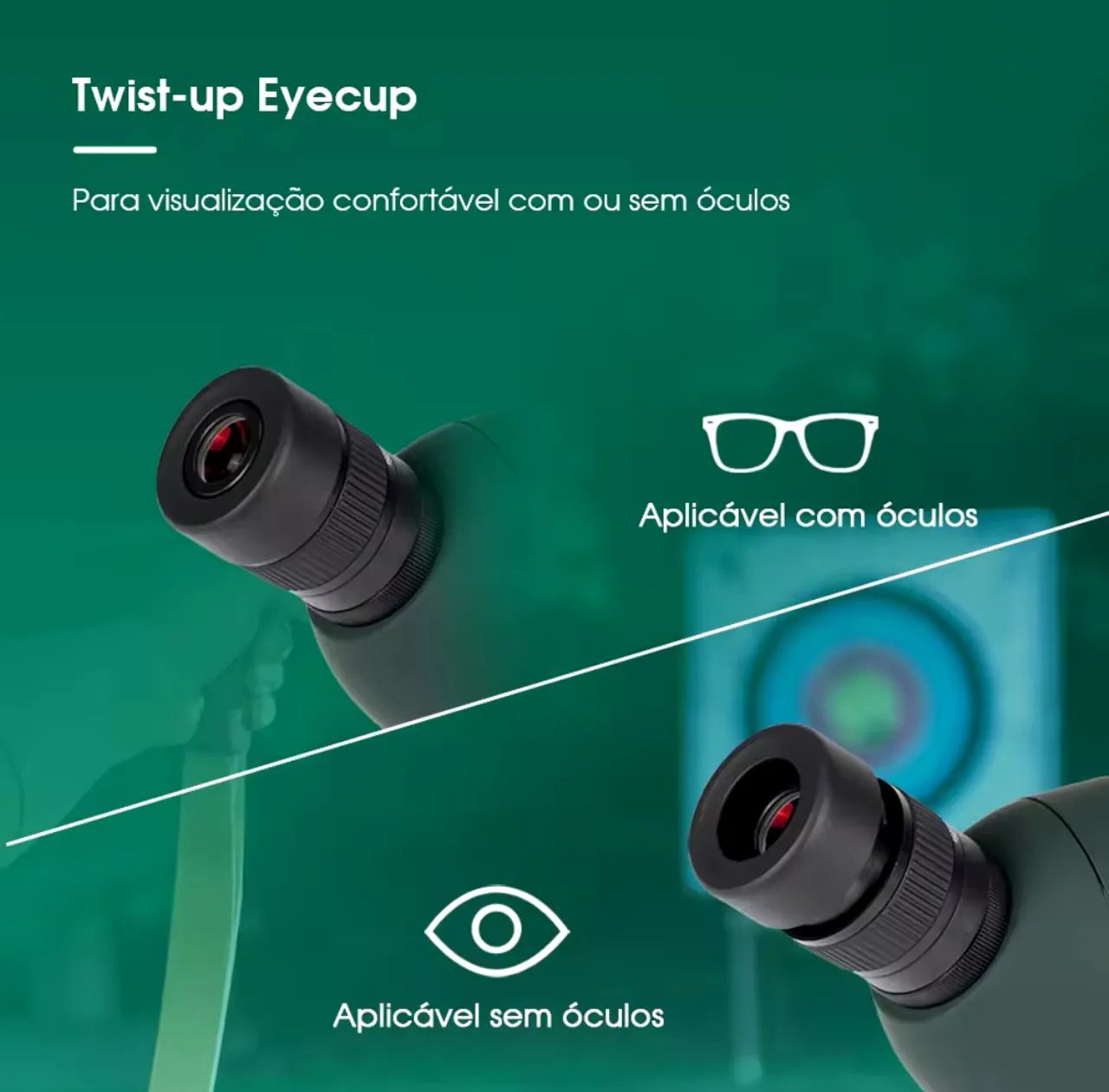 Luneta com Tripé Telescópio SV28 SVBony 25-75x70 - Foto 3