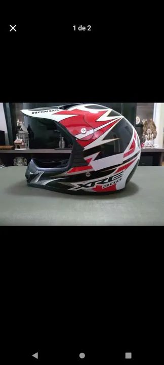 Capacete Marca Honda XRE 300 - Foto 3