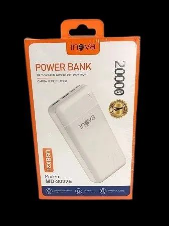 Power Bank 20000mAh Inova MD 30275 Loja Coimbra Computadores Entregamos - Foto 3