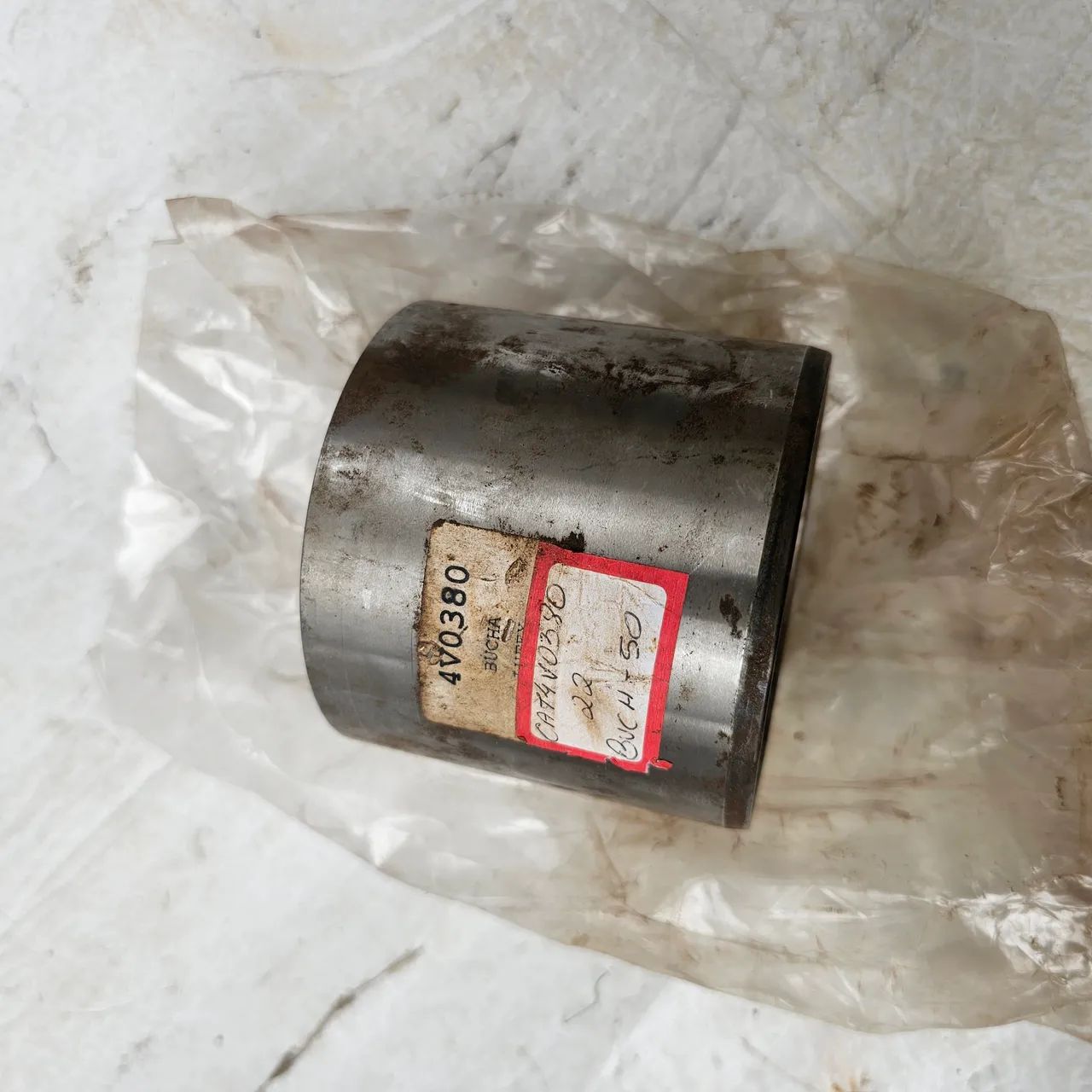 Carregadeira caterpillar 966C bucha haste levante nova original 4V0380 - Foto 2