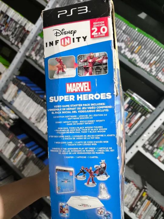 Jogo Disney Infinity 2.0 Marvel Super Heroes PS3 - Edição Colecionador - Foto 2