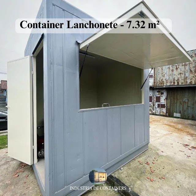 Container Bar/Lanchonete - 7.32 M²  