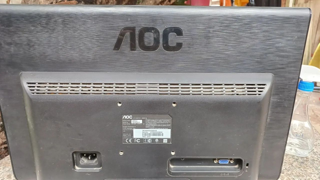 Monitor AOC 20 polegadas eu acho - Foto 3