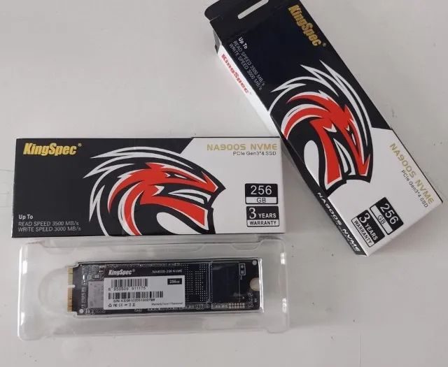 SSD M.2 Nvme 256gb // 512gb Para MacBook Air 1466... *Entrego*Parcelo